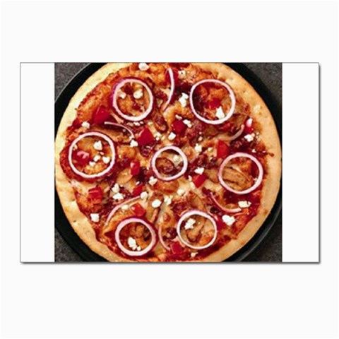 pizza Postcards 5  x 7  (Pkg of 10) from UrbanLoad.com Front