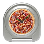 pizza Travel Alarm Clock