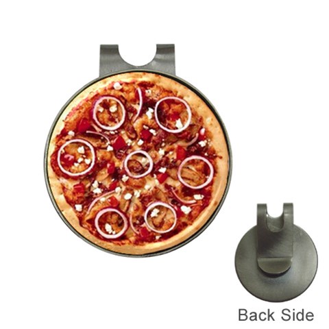 pizza Golf Ball Marker Hat Clip from UrbanLoad.com Front