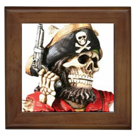 pirate Framed Tile from UrbanLoad.com Front