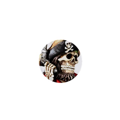 pirate 1  Mini Button from UrbanLoad.com Front
