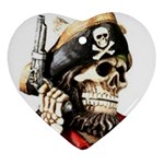 pirate Ornament (Heart)