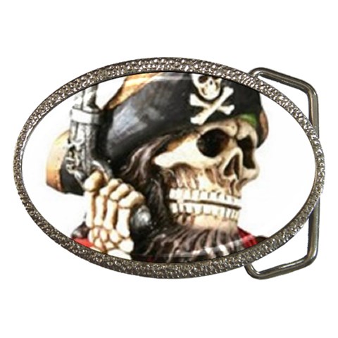 pirate Belt Buckle from UrbanLoad.com Front
