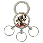 pirate 3-Ring Key Chain