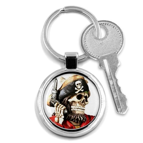 pirate Key Chain (Round) from UrbanLoad.com Front