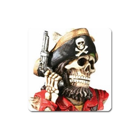 pirate Magnet (Square) from UrbanLoad.com Front