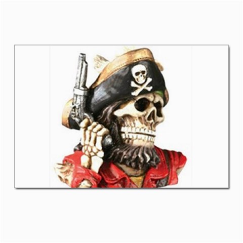 pirate Postcards 5  x 7  (Pkg of 10) from UrbanLoad.com Front