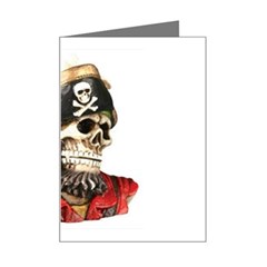 pirate Mini Greeting Card from UrbanLoad.com Left