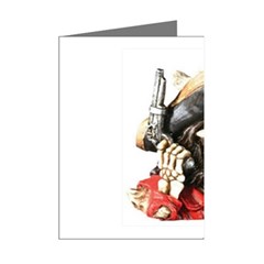 pirate Mini Greeting Cards (Pkg of 8) from UrbanLoad.com Right