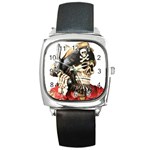 pirate Square Metal Watch