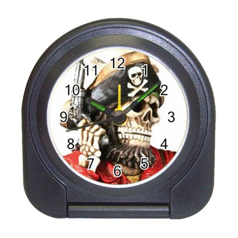 pirate Travel Alarm Clock from UrbanLoad.com Front