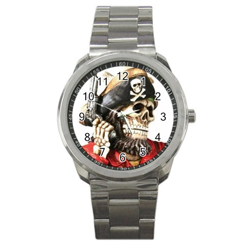 pirate Sport Metal Watch from UrbanLoad.com Front