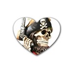 pirate Rubber Coaster (Heart)