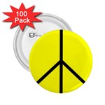 peace 2.25  Button (100 pack)