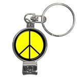 peace Nail Clippers Key Chain
