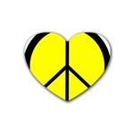 peace Heart Coaster (4 pack)