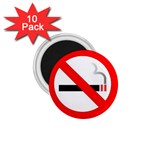 no smoking 1.75  Magnet (10 pack) 