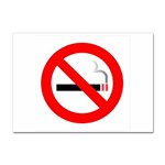 no smoking Sticker A4 (100 pack)