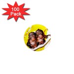 monkeys 1  Mini Magnet (100 pack) 