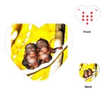 monkeys Playing Cards (Heart)