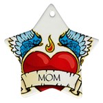 mom tattoo Ornament (Star)