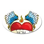 mom tattoo Magnet (Oval)