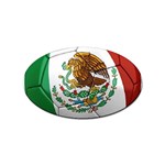 mexican soccer Sticker Oval (100 pack)