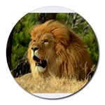 lion Round Mousepad