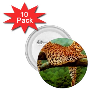 leopard 1.75  Button (10 pack)  from UrbanLoad.com Front
