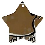 hippo Ornament (Star)
