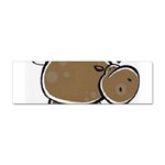hippo Sticker (Bumper)