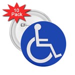 handicap 2.25  Button (10 pack)
