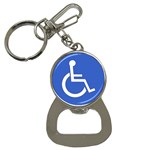 handicap Bottle Opener Key Chain