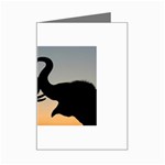 elephants Mini Greeting Card