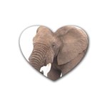 elephant Rubber Coaster (Heart)