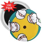 doctors 3  Magnet (100 pack)