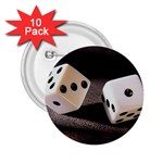 dice 2.25  Button (10 pack)