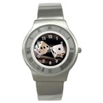 dice Stainless Steel Watch