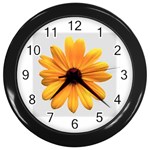 daisy Wall Clock (Black)
