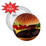 cheeseburger 2.25  Button (10 pack)
