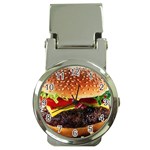 cheeseburger Money Clip Watch
