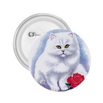 cat rose 2.25  Button