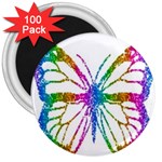 butterfly 3  Magnet (100 pack)