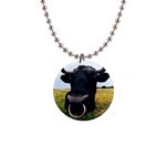 bull 1  Button Necklace