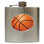 basketball Hip Flask (6 oz)