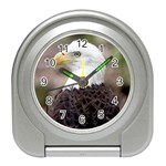 bald eagle Travel Alarm Clock