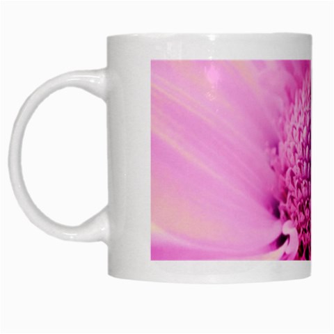 Ladybug On a Flower White Mug from UrbanLoad.com Left
