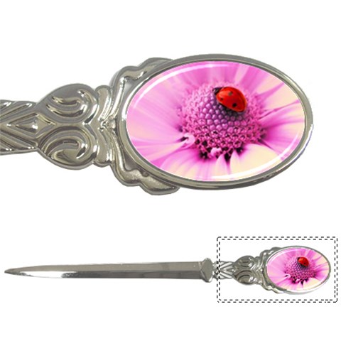Ladybug On a Flower Letter Opener from UrbanLoad.com Front
