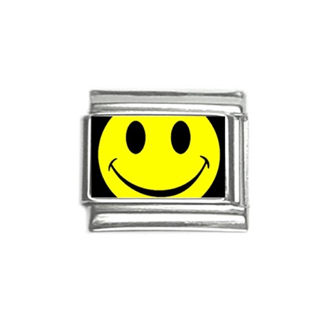 smiley Italian Charm (9mm) from UrbanLoad.com Front
