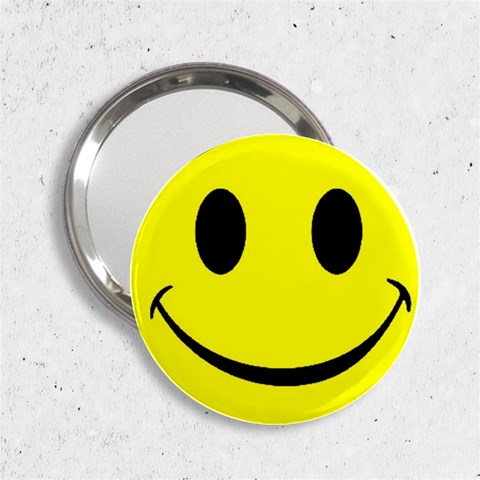 smiley 2.25  Handbag Mirror from UrbanLoad.com Front